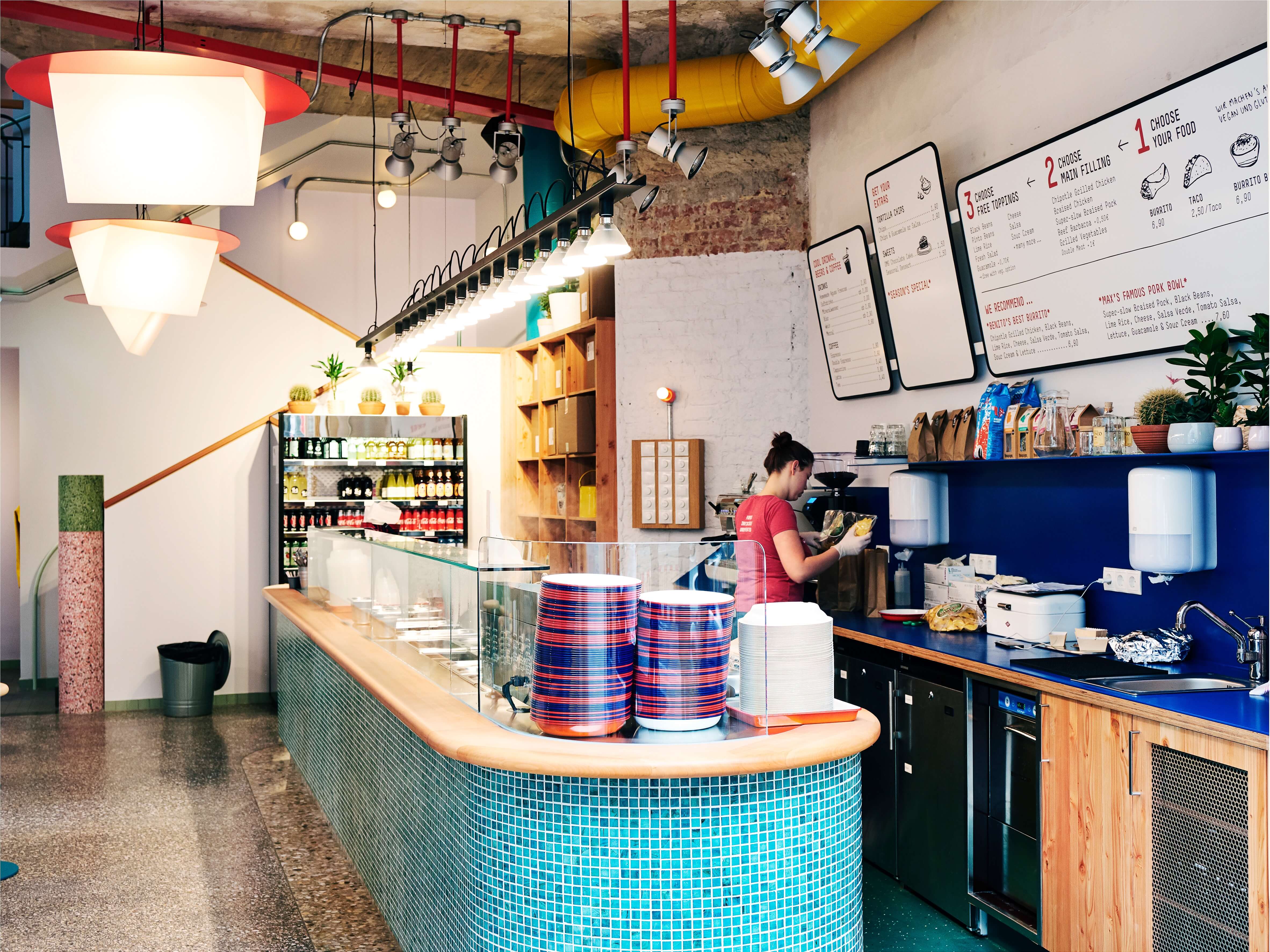 Max and Benito Interior, commercial restaurant.
